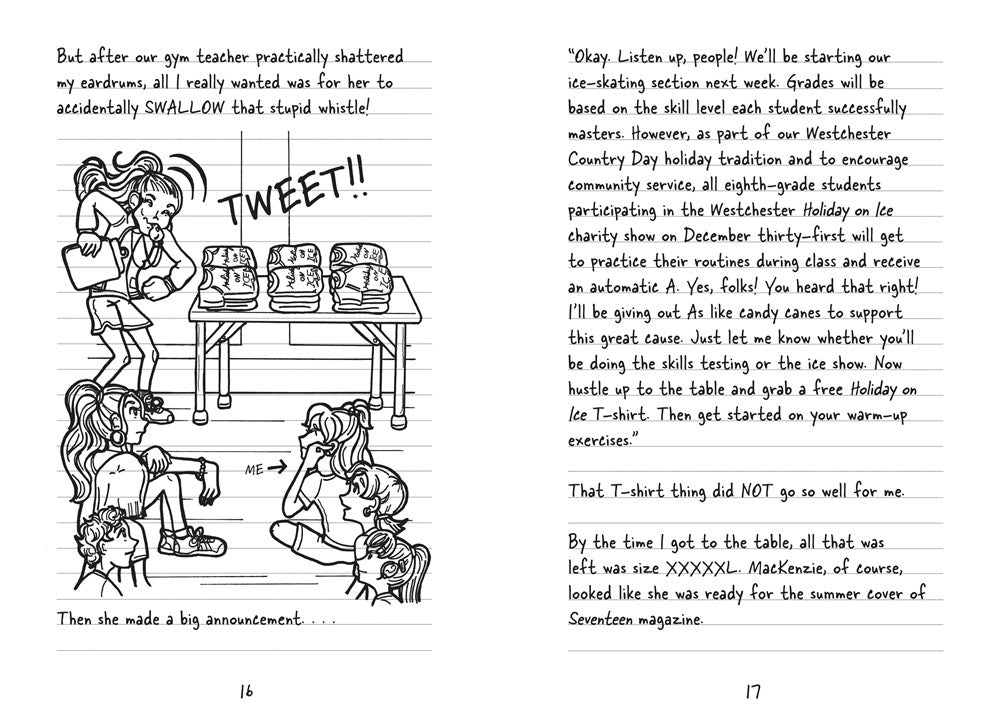 Tales from a Not-So-Graceful Ice Princess (Dork Diaries, No. 4)