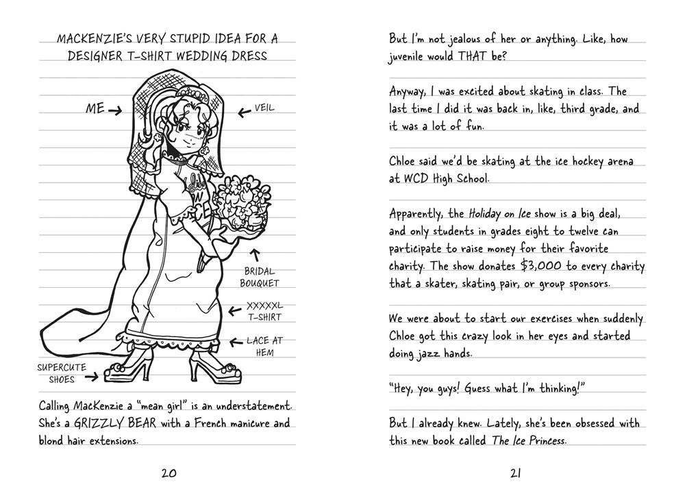 Tales from a Not-So-Graceful Ice Princess (Dork Diaries, No. 4)