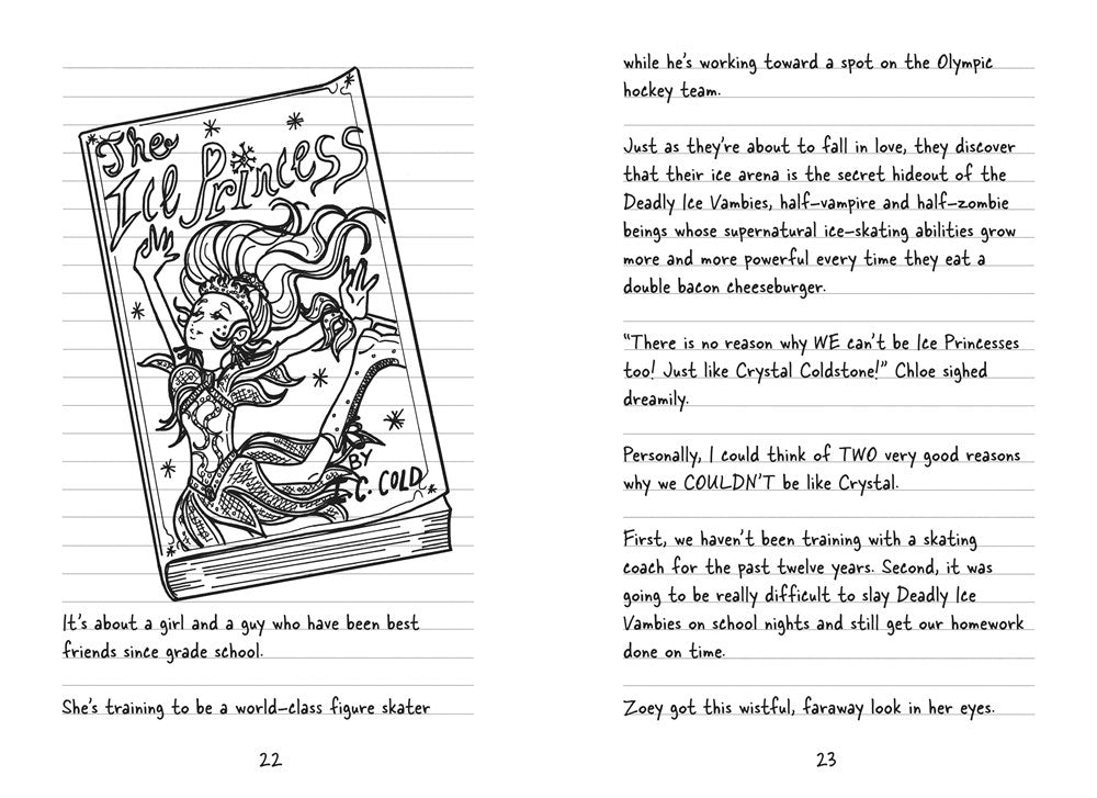 Tales from a Not-So-Graceful Ice Princess (Dork Diaries, No. 4)