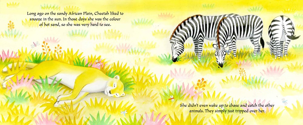 African Animal Tales: Sleepy Cheetah