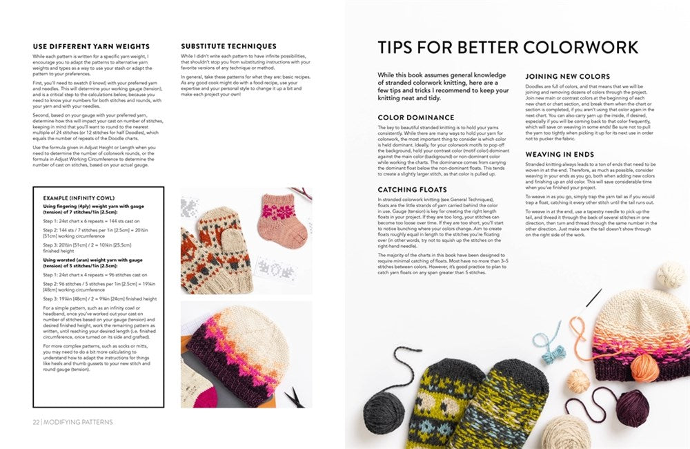 The Doodle Knit Directory: 200 mix & match motifs and patterns for knitted accessorie