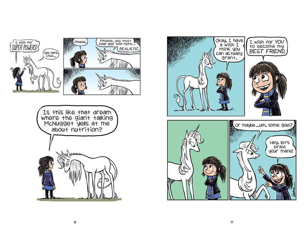 The Big Sparkly Box of Unicorn Magic: Phoebe and Her Unicorn Box Set Volume 1-4