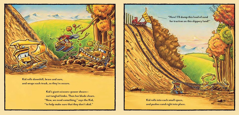 Three Cheers for Kid McGear!: (Family Read Aloud Books, Construction Books for Kids, Children's New Experiences Books, Stories in Verse) (Goodnight Construction Site)