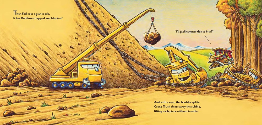 Three Cheers for Kid McGear!: (Family Read Aloud Books, Construction Books for Kids, Children's New Experiences Books, Stories in Verse) (Goodnight Construction Site)
