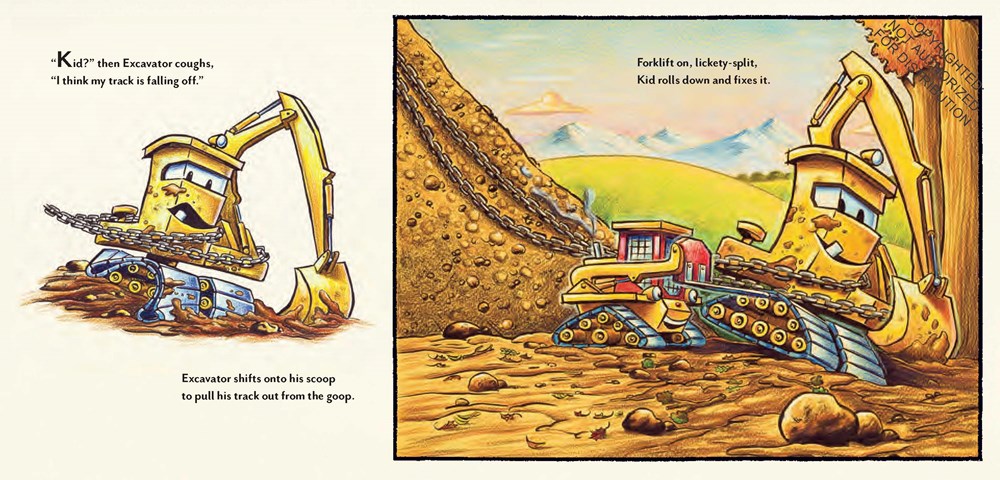 Three Cheers for Kid McGear!: (Family Read Aloud Books, Construction Books for Kids, Children's New Experiences Books, Stories in Verse) (Goodnight Construction Site)