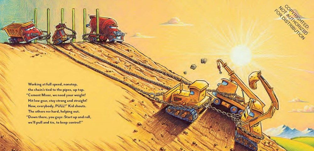 Three Cheers for Kid McGear!: (Family Read Aloud Books, Construction Books for Kids, Children's New Experiences Books, Stories in Verse) (Goodnight Construction Site)