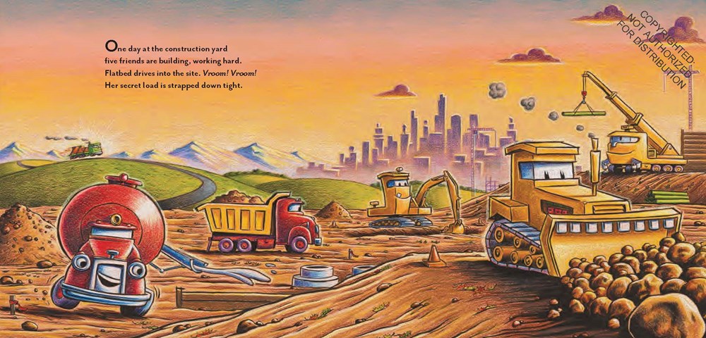 Three Cheers for Kid McGear!: (Family Read Aloud Books, Construction Books for Kids, Children's New Experiences Books, Stories in Verse) (Goodnight Construction Site)