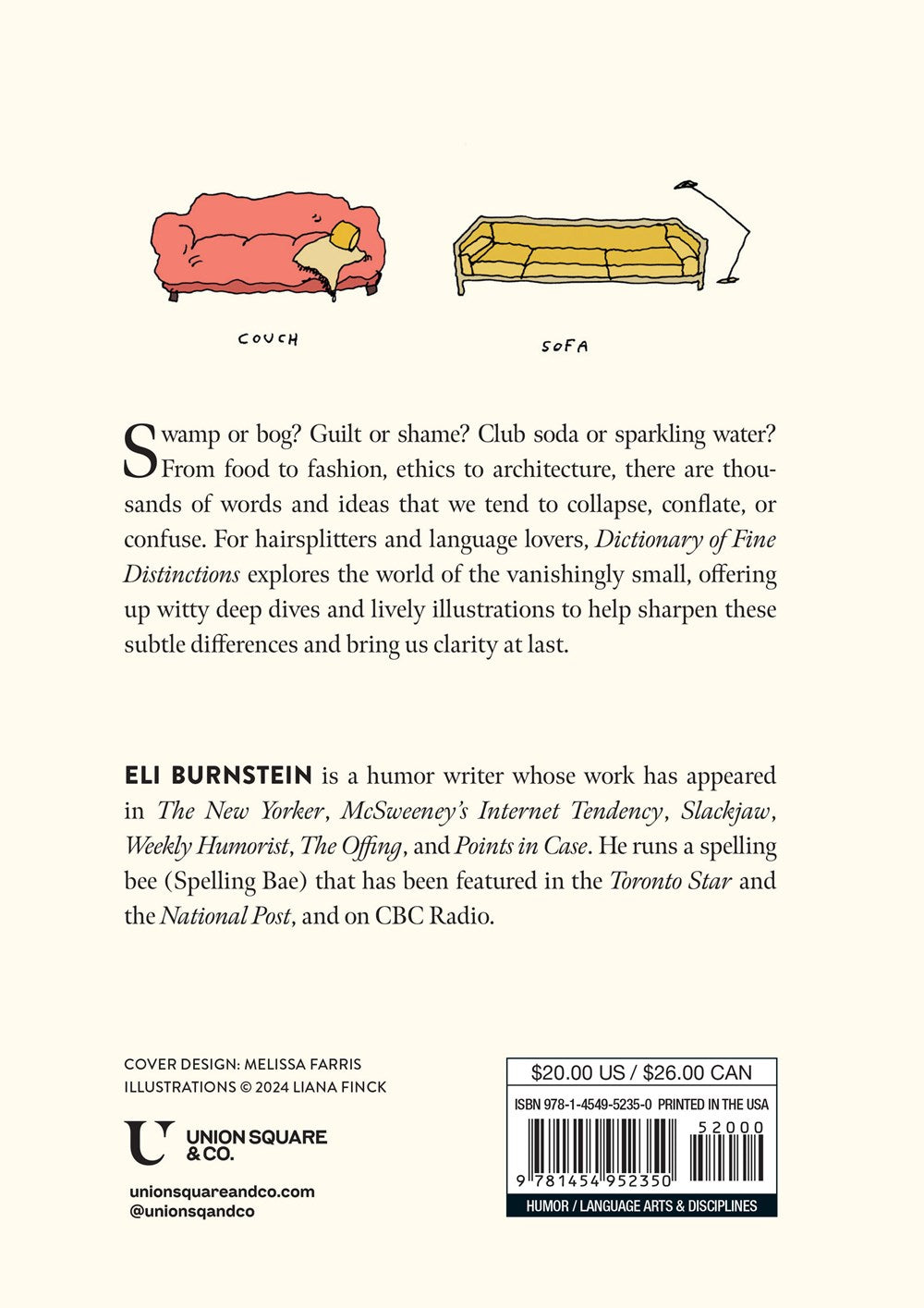 Dictionary of Fine Distinctions: Nuances, Niceties, and Subtle Shades of Meaning