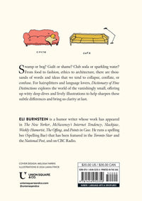 Dictionary of Fine Distinctions: Nuances, Niceties, and Subtle Shades of Meaning