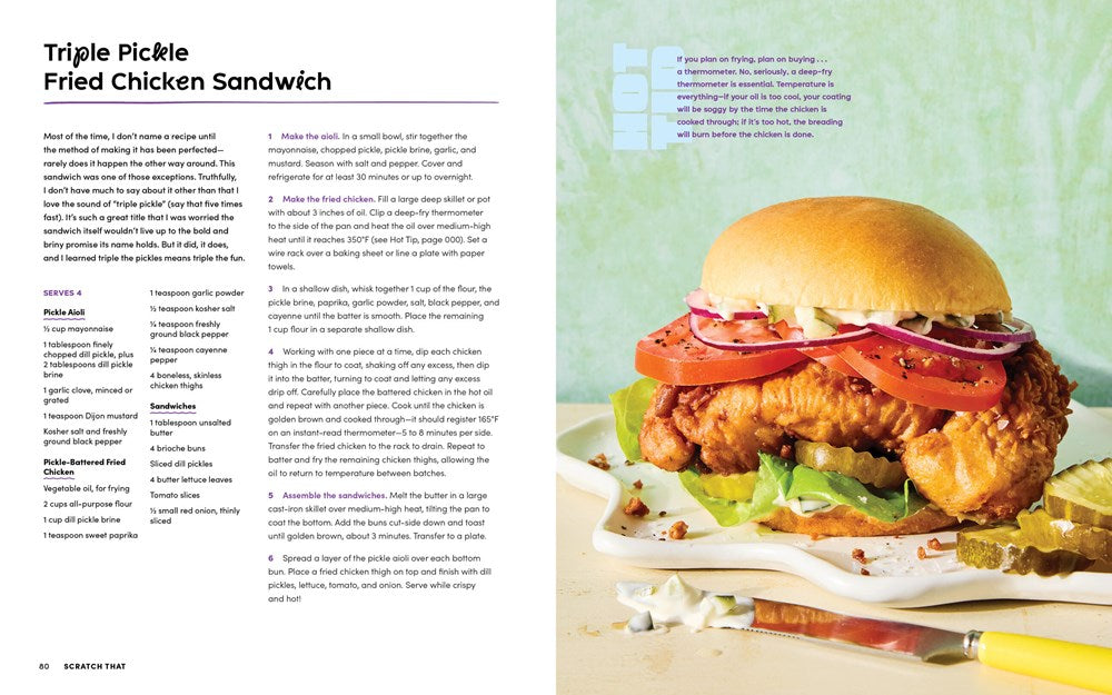 Scratch That: Embrace the Mess, Cook to Impress - A Cookbook