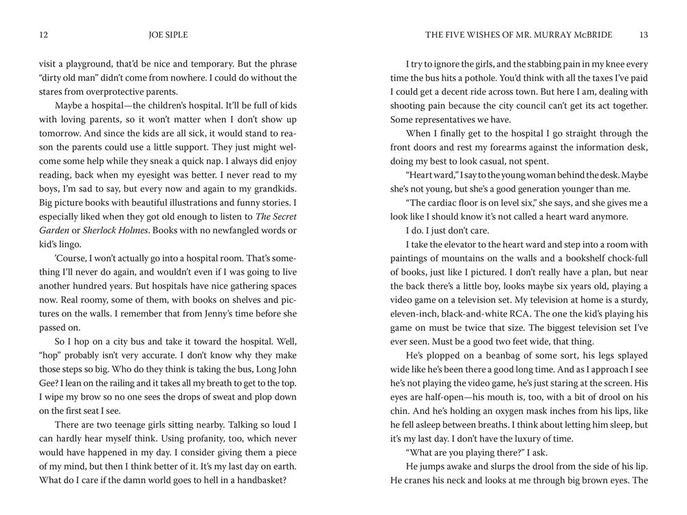 The Five Wishes of Mr. Murray McBride: A Novel