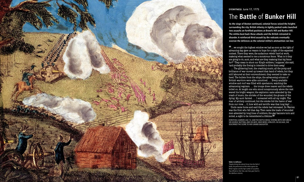 The American Revolution: A Visual History (DK Definitive Visual Histories)