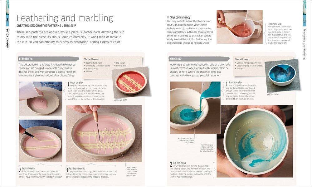 Complete Pottery Techniques: Design, Form, Throw, Decorate and More, with Workshops from Professional Makers