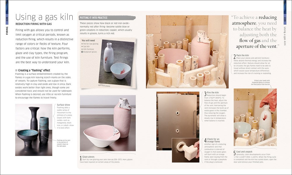Complete Pottery Techniques: Design, Form, Throw, Decorate and More, with Workshops from Professional Makers