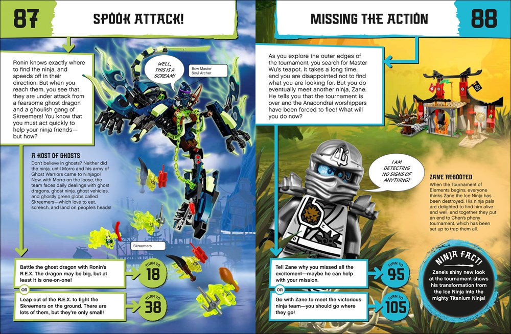 LEGO NINJAGO Choose Your Ninja Mission: With NINJAGO Jay minifigure