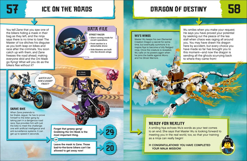 LEGO NINJAGO Choose Your Ninja Mission: With NINJAGO Jay minifigure