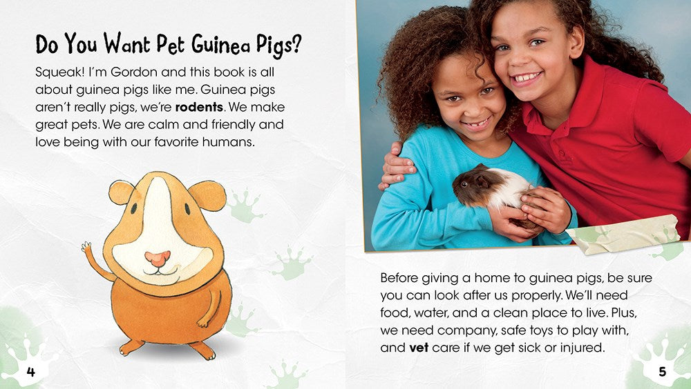 Gordon's Guide to Caring for Your Guinea Pigs