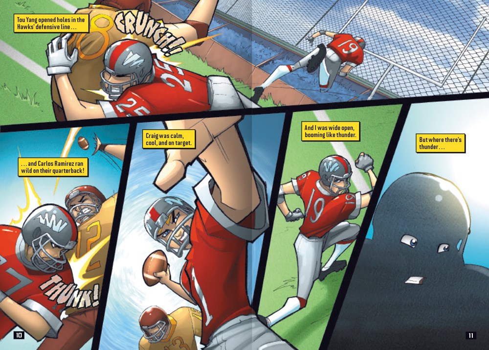 Sports Illustrated Kids Graphic Novels Boxed Set: Fall and Winter Sports Set 1