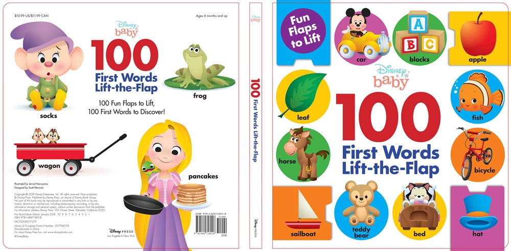 Disney Baby: 100 First Words LifttheFlap