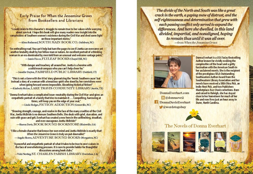 When the Jessamine Grows: A Captivating Historical Novel Perfect for Book Clubs