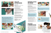 Get Started in Leather Crafting: Step-by-Step Techniques and Tips for Crafting Success (Design Originals) Beginner-Friendly Projects, Basics of Leather Preparation, Tools, Stamps, Embossing, & More