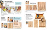 Get Started in Leather Crafting: Step-by-Step Techniques and Tips for Crafting Success (Design Originals) Beginner-Friendly Projects, Basics of Leather Preparation, Tools, Stamps, Embossing, & More