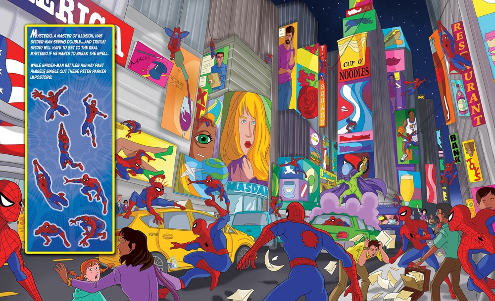 Marvel Spider-Man Look and Find Activity Book - PI Kids