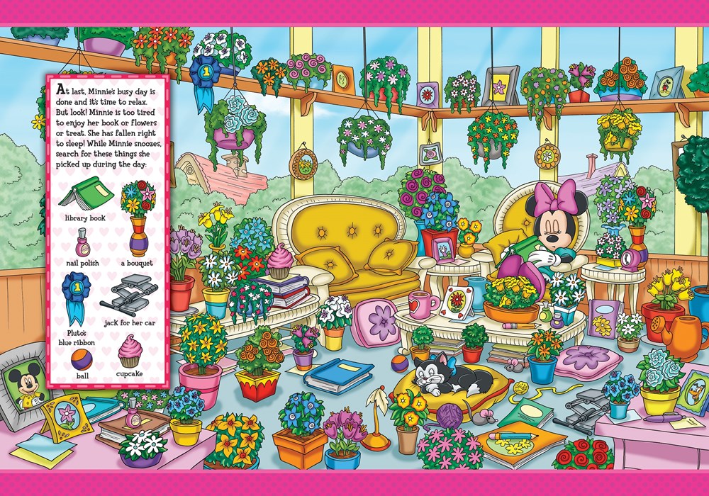 Disney Minnie Mouse - Look and Find Activity Book - PI Kids