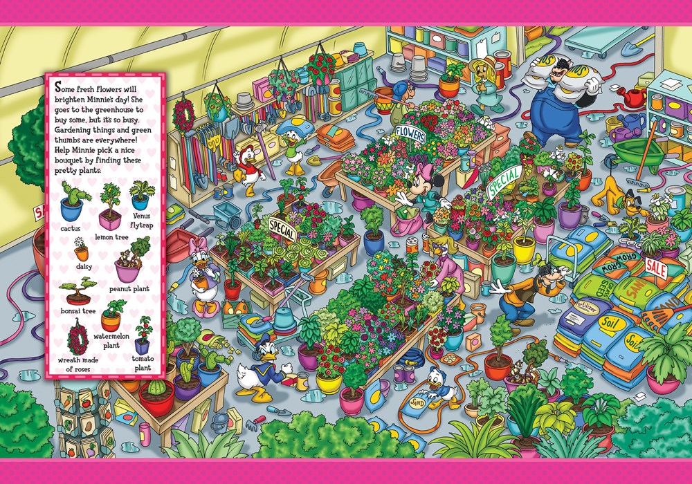 Disney Minnie Mouse - Look and Find Activity Book - PI Kids
