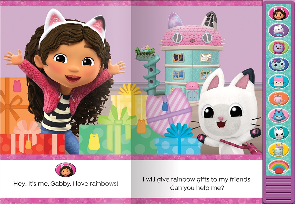 DreamWorks - Gabby's Dollhouse I'm Ready to Read - Read Along Sound Book - PI Kids