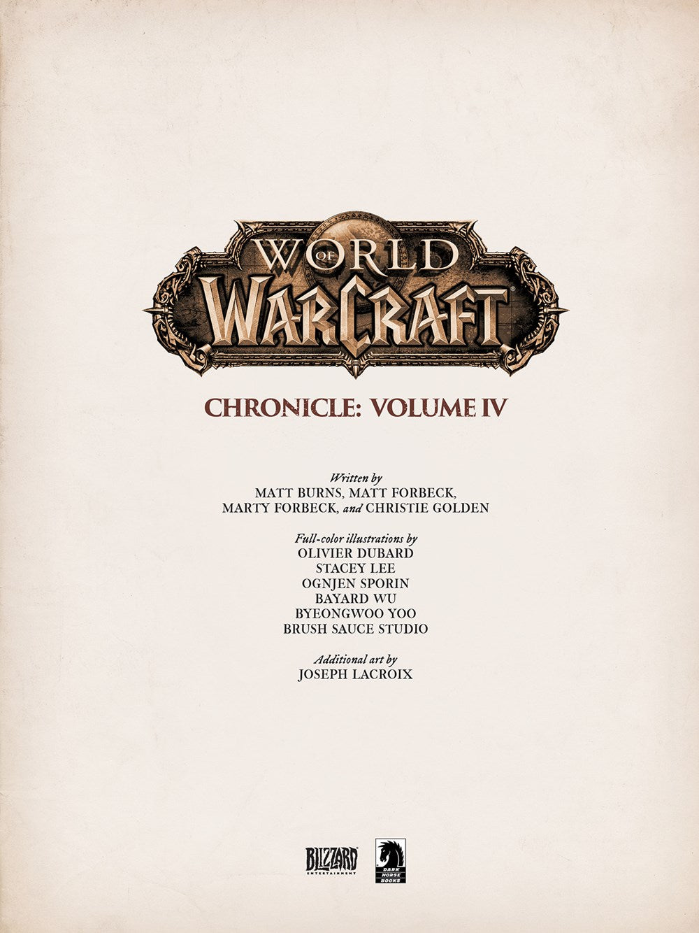 World of Warcraft Chronicle Volume 4