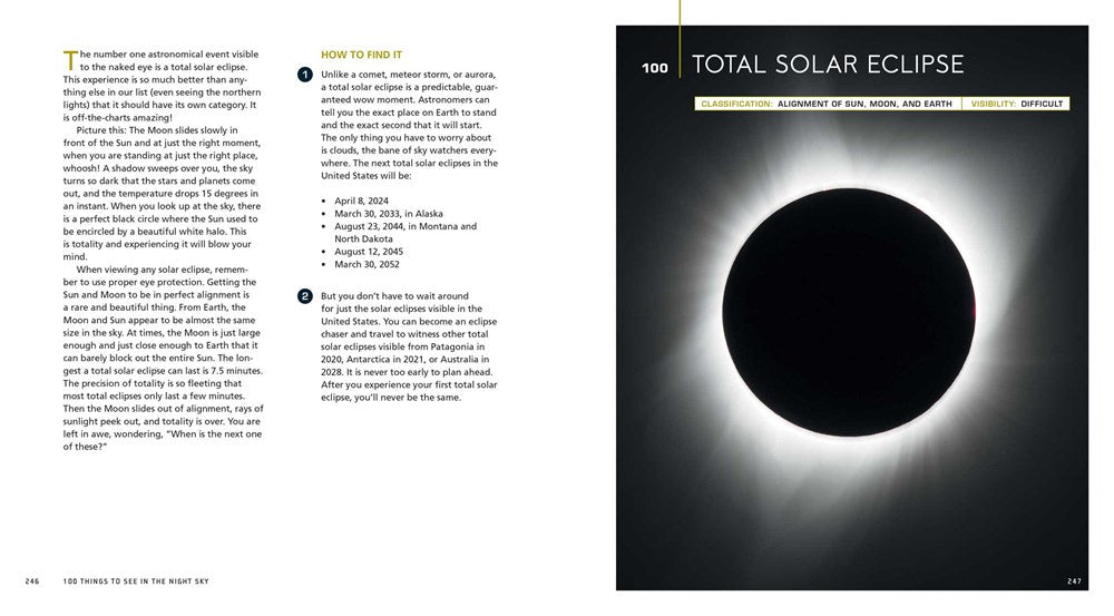 100 Things to See in the Night Sky, Expanded Edition: Your Illustrated Guide to the Planets, Satellites, Constellations, and More