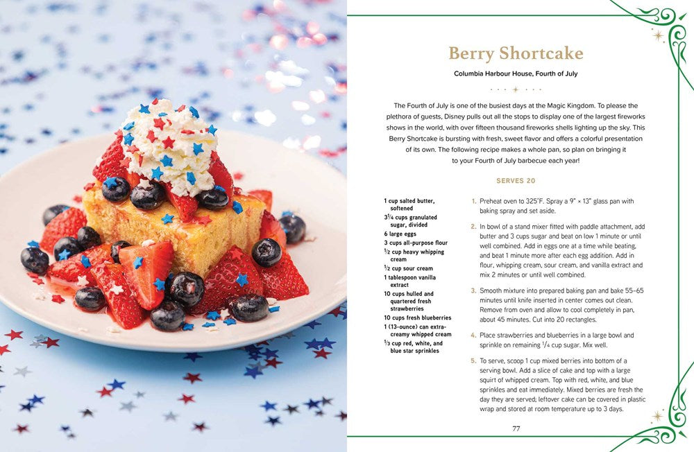 The Unofficial Disney Parks Holidays Cookbook: From Strawberry Red Velvet Whoopie Pies to Christmas Wreath Doughnuts, 100 Magical Dishes Inspired by ... and Events (Unofficial Cookbook Gift Series)