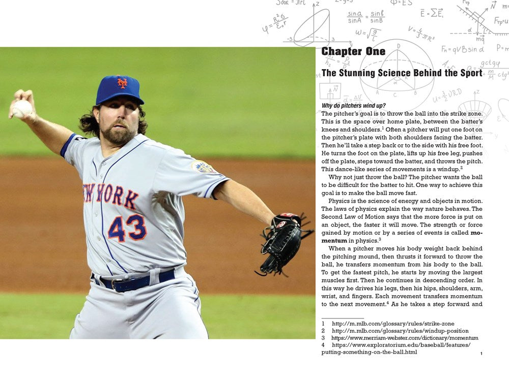 Learning STEM from Baseball: How Does a Curveball Curve? And Other Amazing Answers for Kids! (STEM Sports)