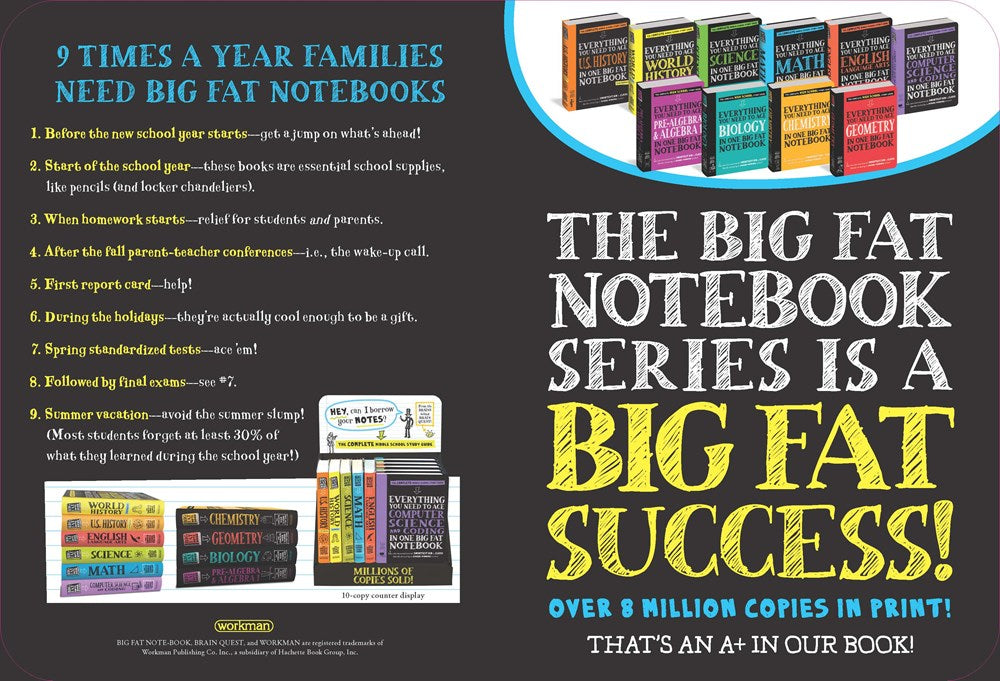 Everything You Need to Ace Computer Science and Coding in One Big Fat Notebook: The Complete Middle School Study Guide (Big Fat Notebooks)