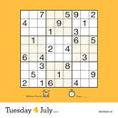Original Sudoku Page-A-Day Calendar 2023