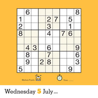 Original Sudoku Page-A-Day Calendar 2023