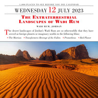 1,000 Places to See Before You Die Page-A-Day Calendar 2023