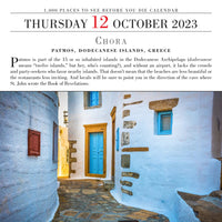 1,000 Places to See Before You Die Page-A-Day Calendar 2023