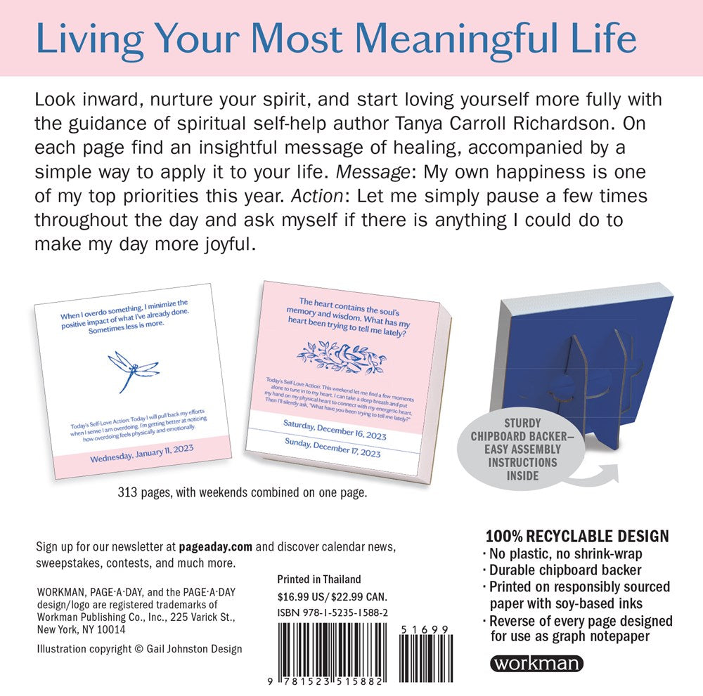 A Year of Self-Love Page-A-Day Calendar 2023