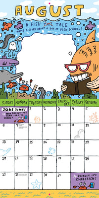 Kid's Awesome Activity Wall Calendar 2023
