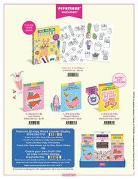 Color Your Own Stickers: 500 Stickers to Design, Color, and Customize (Pipsticks+Workman)