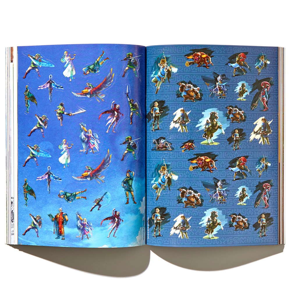 The Legend of Zelda Official Sticker Book (Nintendo(r)): Over 800 Stickers!