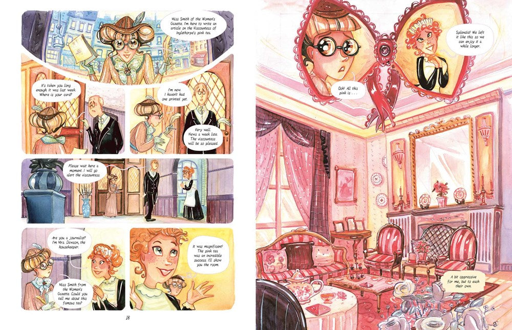 Enola Holmes: The Graphic Novels: The Case of the Peculiar Pink Fan, The Case of the Cryptic Crinoline, and The Case of Baker Street Station (Volume 2)