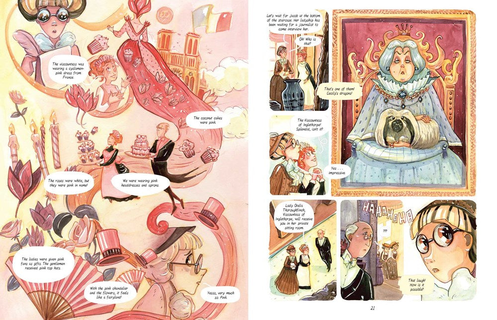 Enola Holmes: The Graphic Novels: The Case of the Peculiar Pink Fan, The Case of the Cryptic Crinoline, and The Case of Baker Street Station (Volume 2)