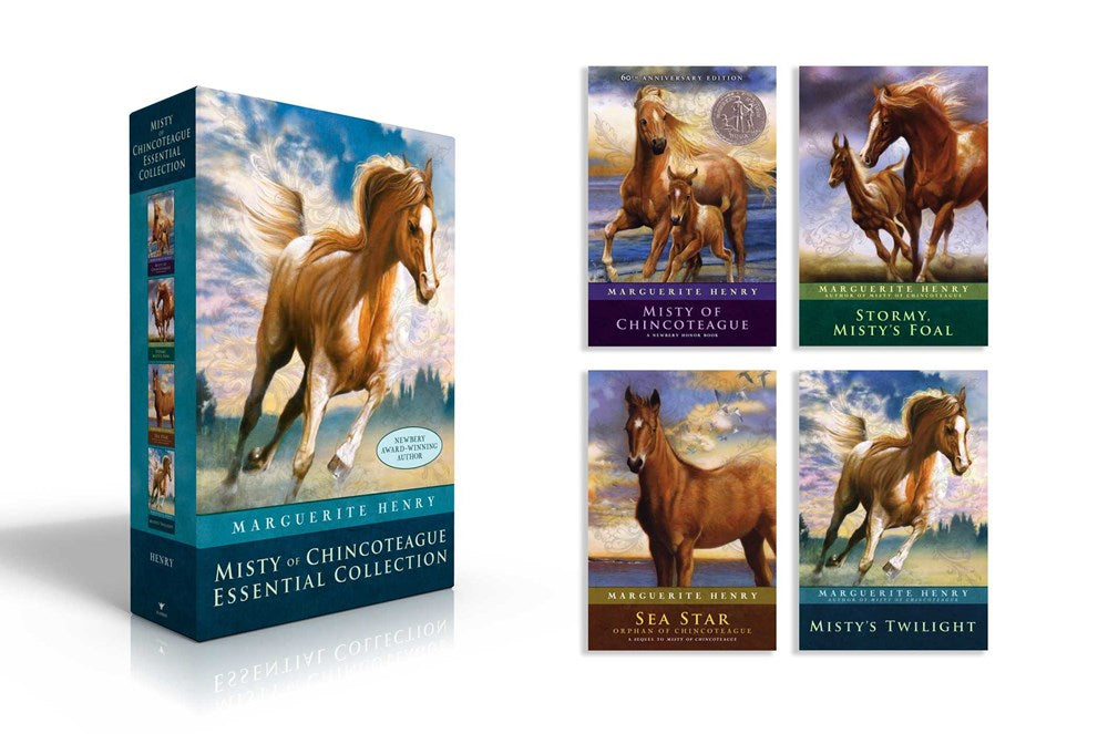 Misty of Chincoteague Essential Collection (Boxed Set): Misty of Chincoteague; Stormy, Misty's Foal; Sea Star; Misty's Twilight