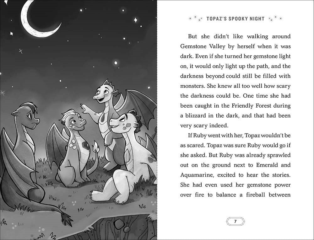 Gemstone Dragons 3: Topaz's Spooky Night