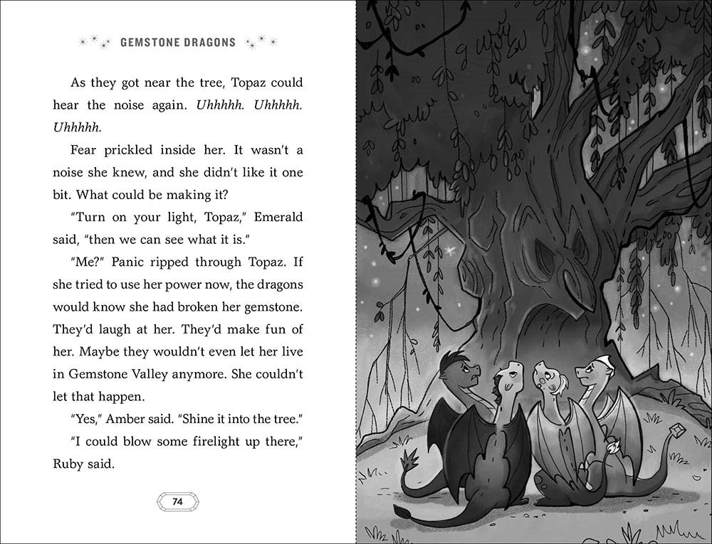 Gemstone Dragons 3: Topaz's Spooky Night