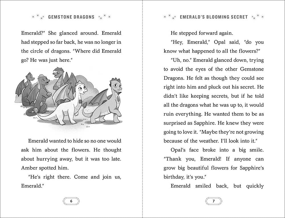 Gemstone Dragons 4: Emerald's Blooming Secret