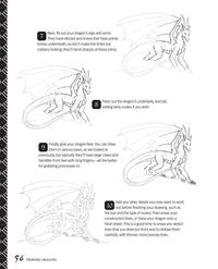 Drawing Dragons: Learn How to Create Fantastic Fire-Breathing Dragons (How to Draw Books)